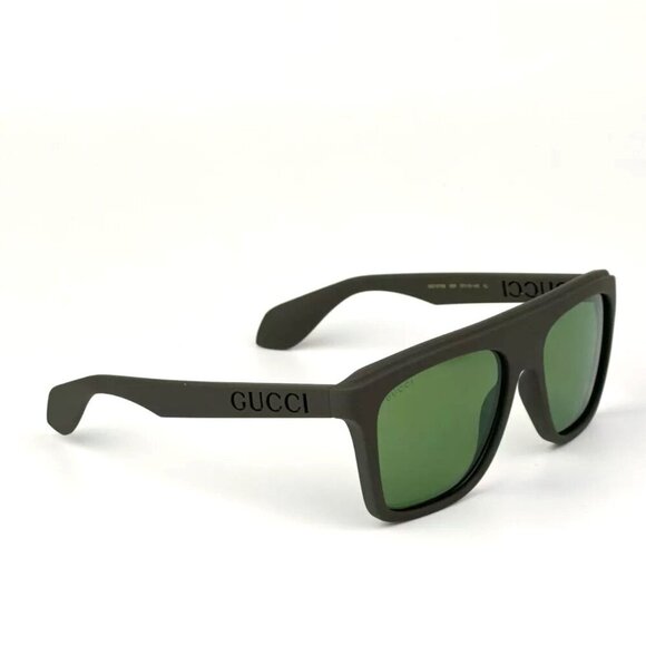 NWT Gucci GG1570S - 005 Green Sunglasses - Picture 1 of 8
